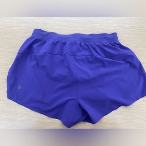 Lululemon purple tracker shorts